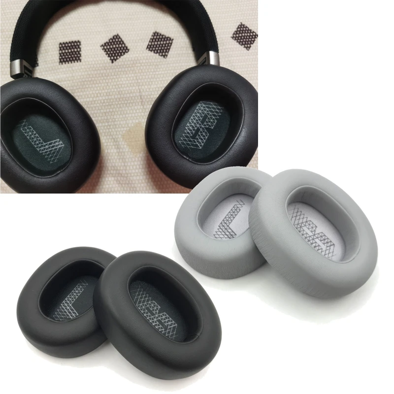 

Breathable PU Leather Ear Pads Ear Cushion Earpads Compatible with Live 650BTNC 660 E65BTNC DuetNC Headphone Sleeves