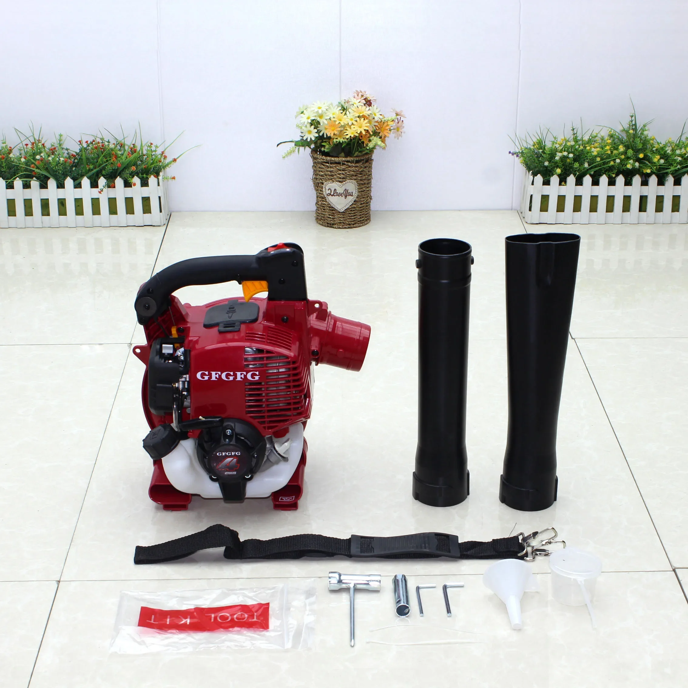 Четырехтактная бензиновая воздуходувка GX25T беспроводная переносная 0 75 кВт 25 куб.