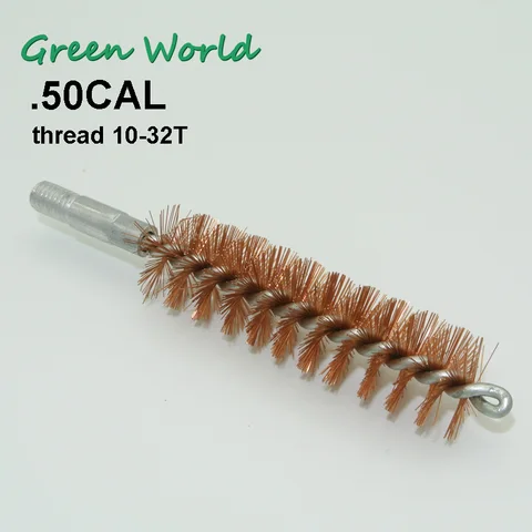 Green World 3 шт./лот .50cal-12ga Щетка для отверстия из люминофорной бронзы, щетка для чистки пистолета