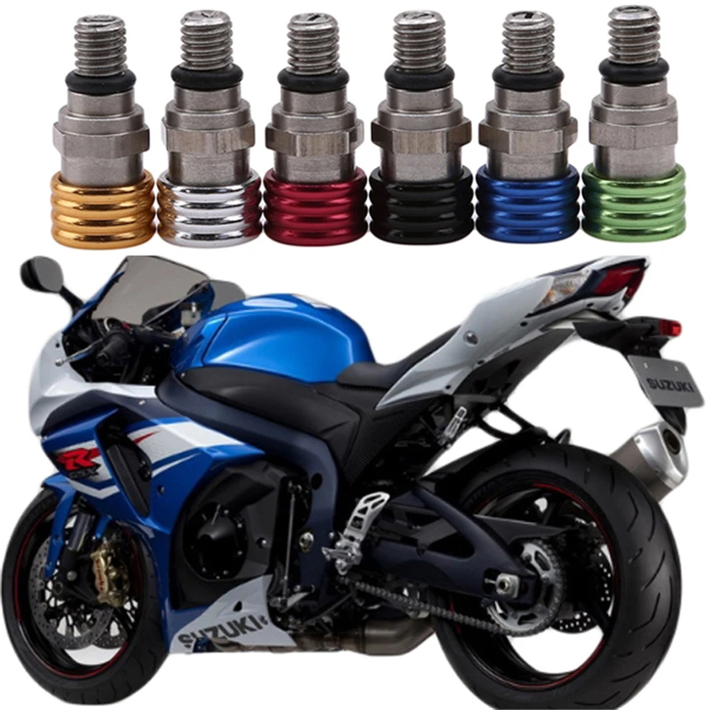 

M5 Motorcycle Screw Fork Bleeder Relief Valve Fork Relief Valve Front Inverted Shock Absorber Deflation