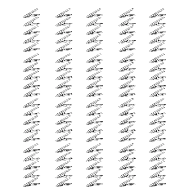 

100 шт. колышки для одежды, зажимы из нержавеющей стали для пальто, брюк, белье вешалка для сушки, держатель для полотенец