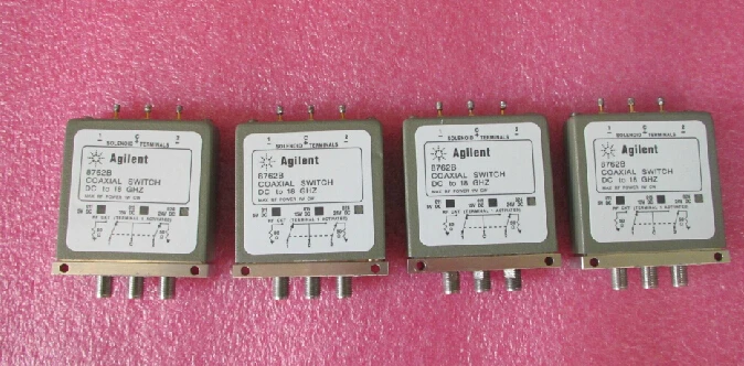 

Agilent 8762B 24V 18GHz 1W SMA SPDT SPDT RF Microwave Coaxial Switch