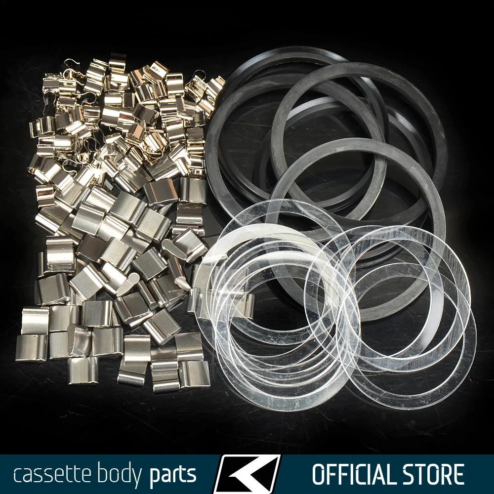 Комплектующие для обслуживания муфты кассетного тела втулки велосипеда Koozer: пружина заслонки, проставка, водонепроницаемое кольцо, аксессуары для фрихаба ремонта XM440 460 490.