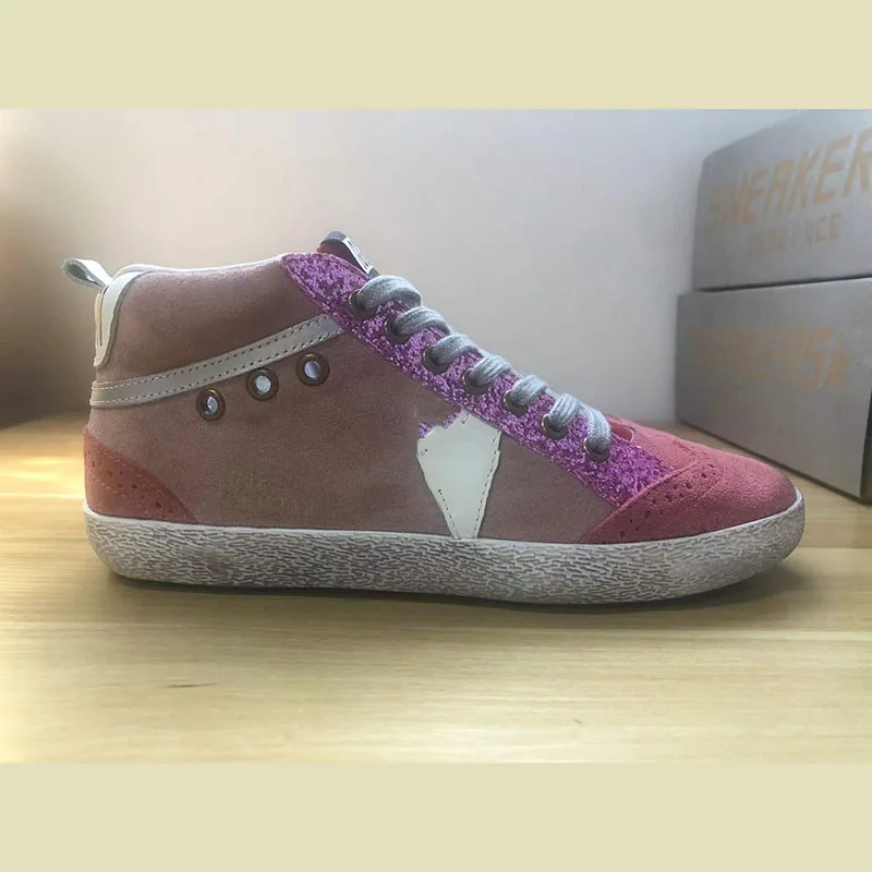 

2022 Four Seasons New Parent-child Fashion Retro Old Small Dirty Shoes Non-slip Rubber Sole Children's Sports Casual Shoes ST380