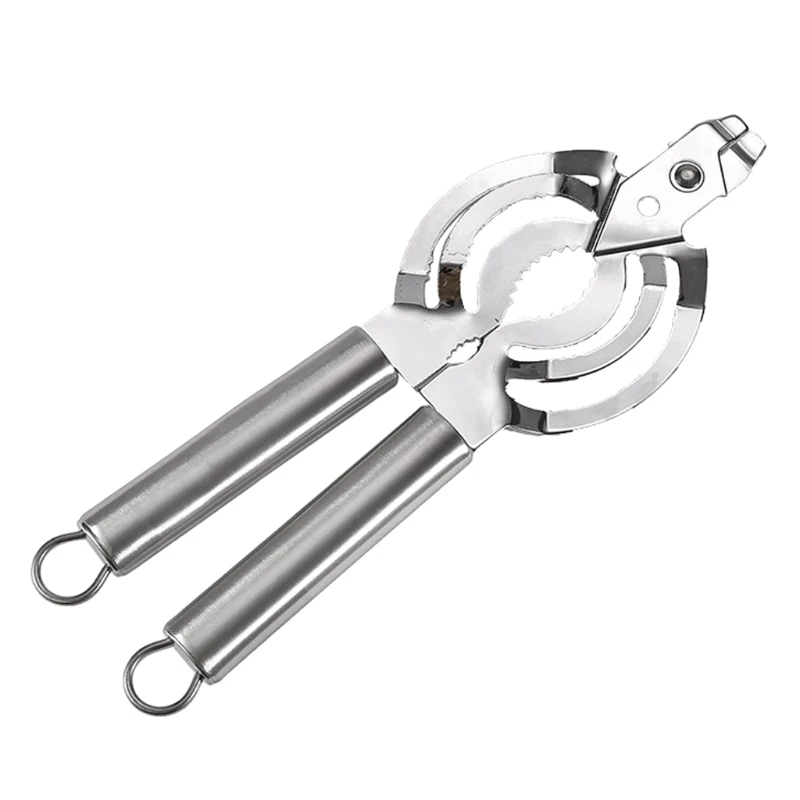 

Lids off Jar Opener Stainless Steel Bottle Opener Anti-slip Opening Tool Tin Openers Manual Can Openers Kitchen Tool