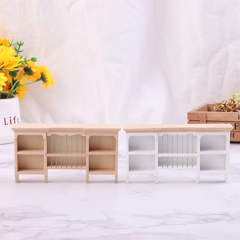 

1Pcs 1/12 Dollhouse Miniature wall cabinet wall cabinet locker rack Model Simulation DIY Accessories