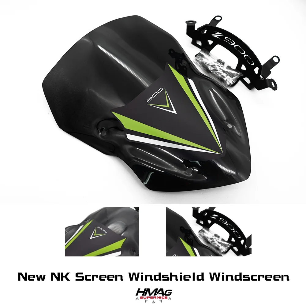 

For Ninja Z900 Z 900 ZR900 ZR 900 2017 2018 2019 Air Wind Deflector New Screen Windshield Windscreen