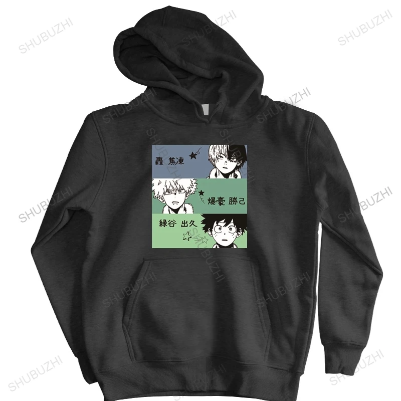 

Толстовка с японскими комиксами моя геройская Академия Толстовка Midoriya Izuku Bakugou Katsuki Todoroki Shoto толстовка с принтом Мужская Повседневная Толстовка