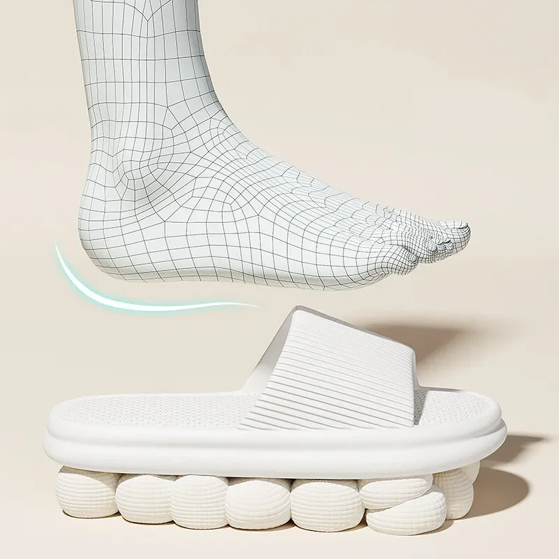 Шлепанцы из ЭВА для мужчин и женщин мягкие сандалии Нескользящие дома пляжа