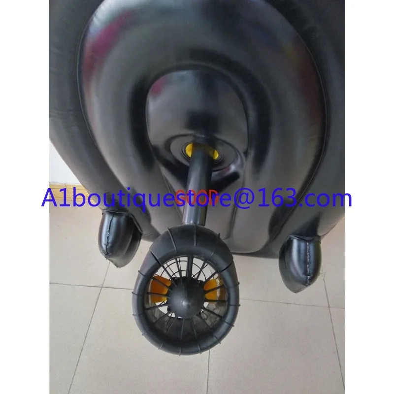 Надувной электрический морской самокат из ПВХ и опыт езды на водоструйной лодке