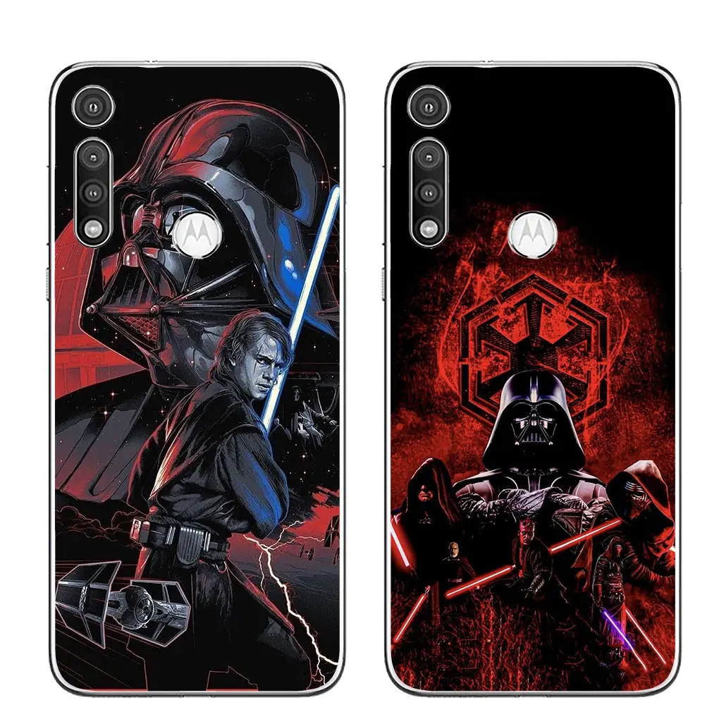 Stars Darths W-Wars Vaders TV Phone for Motorola Moto Edge 40 50 Pro 30 Ultra neo 20 Lite One Fusion G85 E22 E40 E30 E22I Case