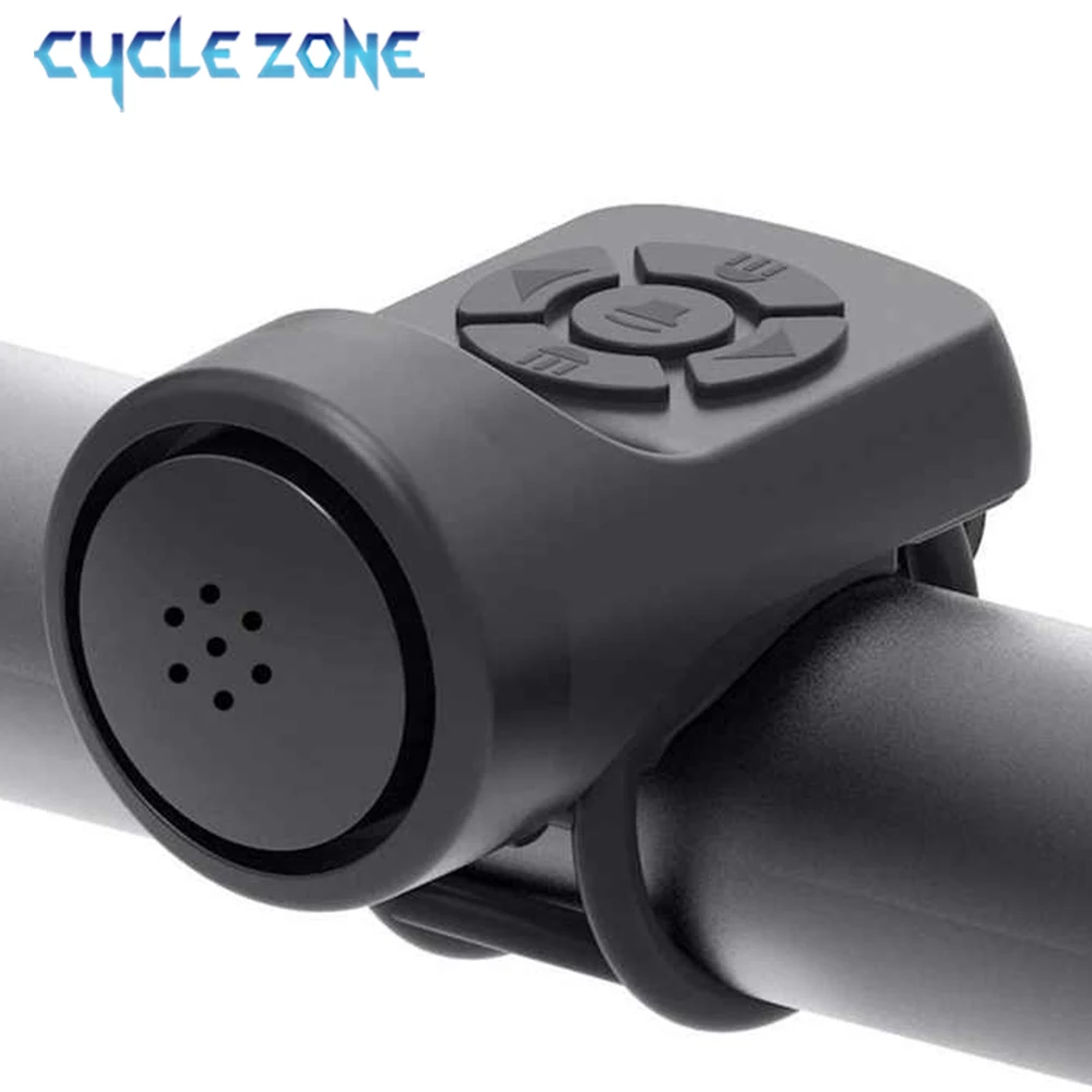 

Электрический клаксон для велосипеда USB Перезаряжаемый велосипедный Звонок динамик кольцо велосипедные аксессуары Черный ABS громкий руль сигнализация Кольцо