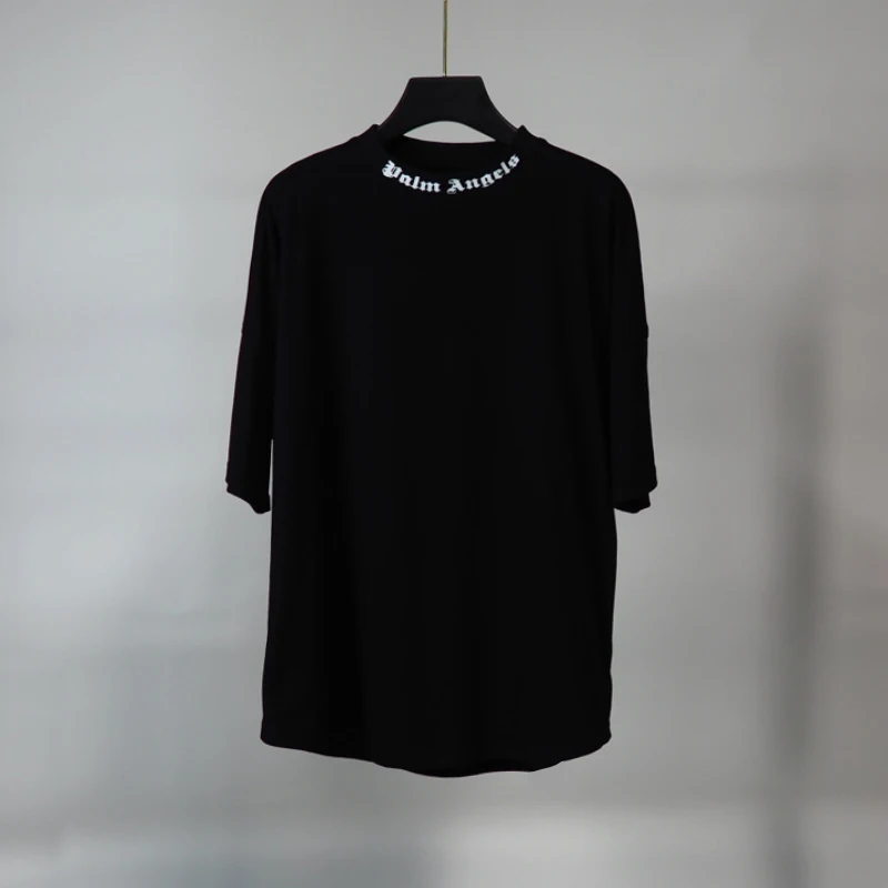 Palm Angels Футболка с круглым вырезом и коротким рукавом летучая мышь |