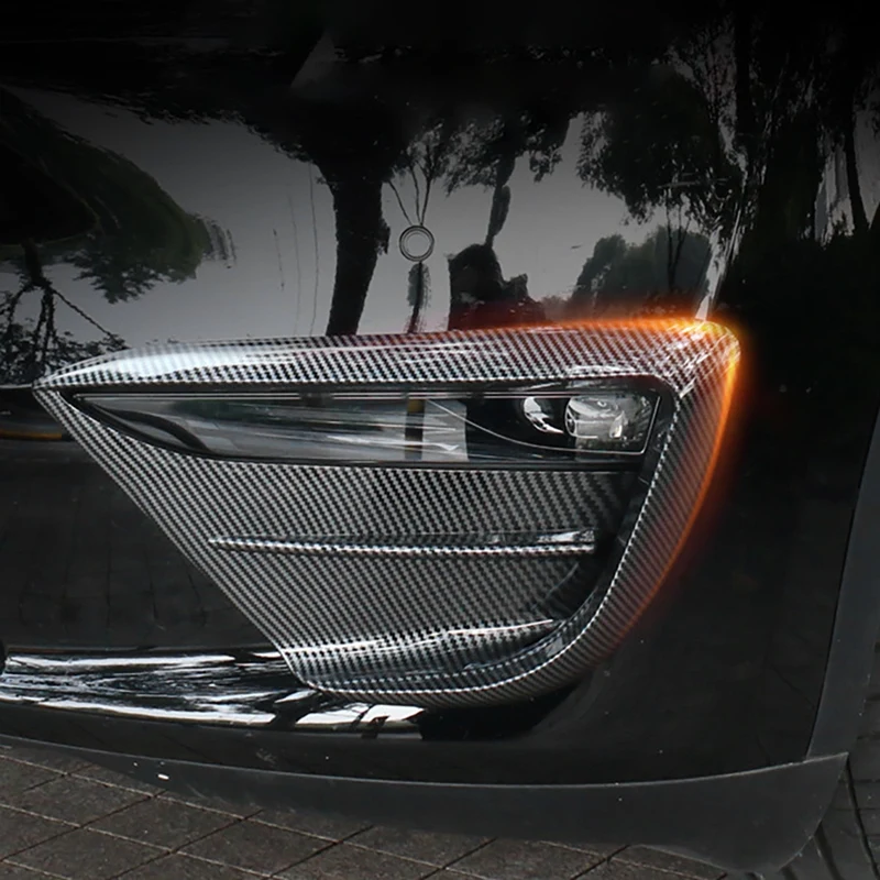 Передний бампер автомобиля противотуманные фары нижняя решетка рамка спойлер