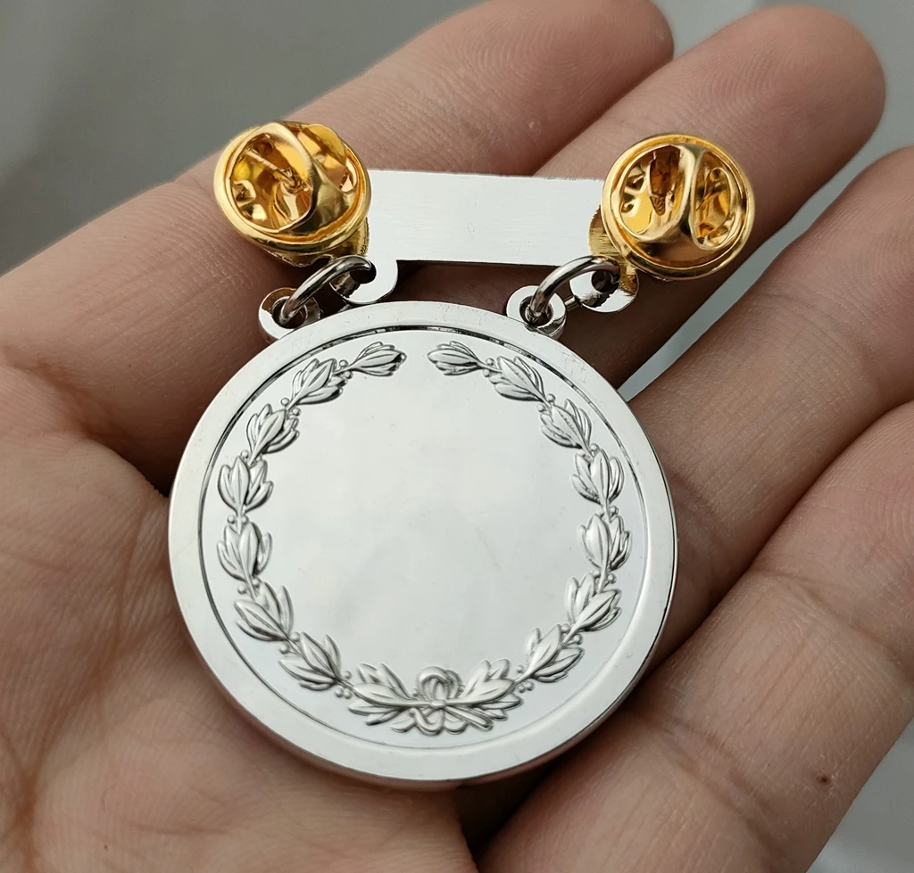 Значок для стрельбы из военно-морской пехоты tomwang201 серебряный USMC | Спорт и