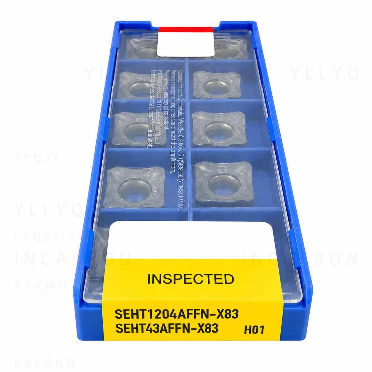 Фото SEHT1204AFFN-X83 H01 APKT1604PDFR-MA3 H01 10 шт. твердосплавных пластин для фрезеровки алюминия, меди и дерева №2