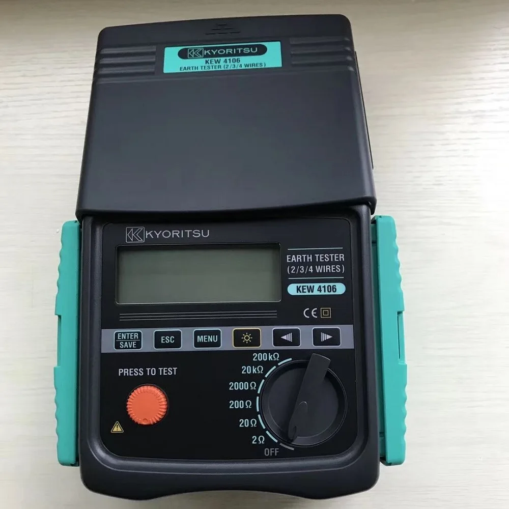Тестер сопротивления и резистивности Kyoritsu 4106