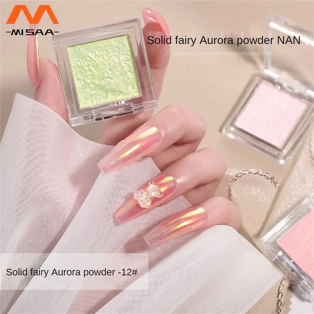 

Mirror Powder Decorative Accessories Silky Touch Non-flying Powder Fine Powder Delicate And Obedient Trendy Color Nail Powder