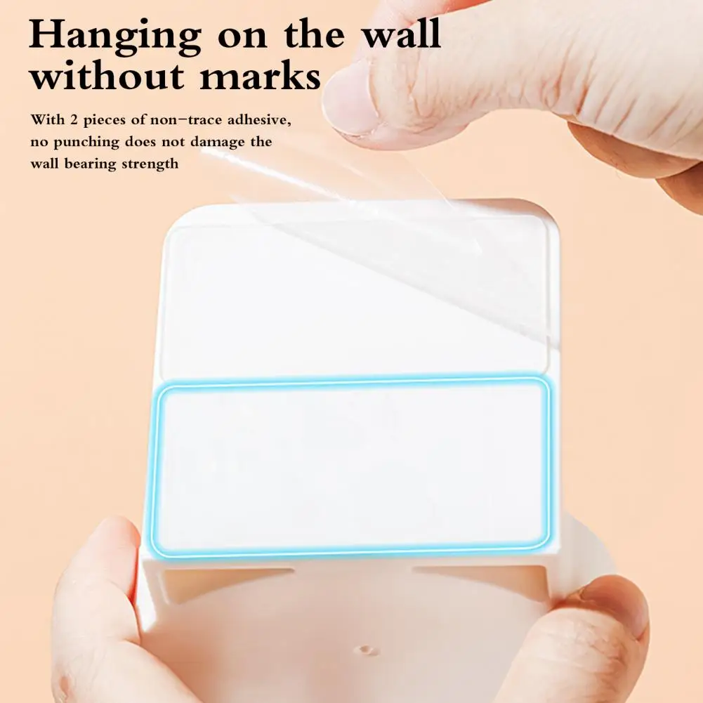

Practical Storage Rack Punch-free Multi-purpose Water Cups Hand Sanitizer Bottle Rack HIPS Shower Shelf Kitchen Gadgets