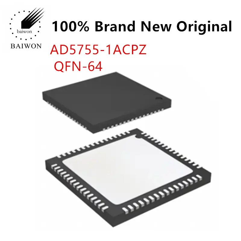 

AD5755-1ACPZ QFN-64 Chip ACP REEL7 Digital to Analog Converter