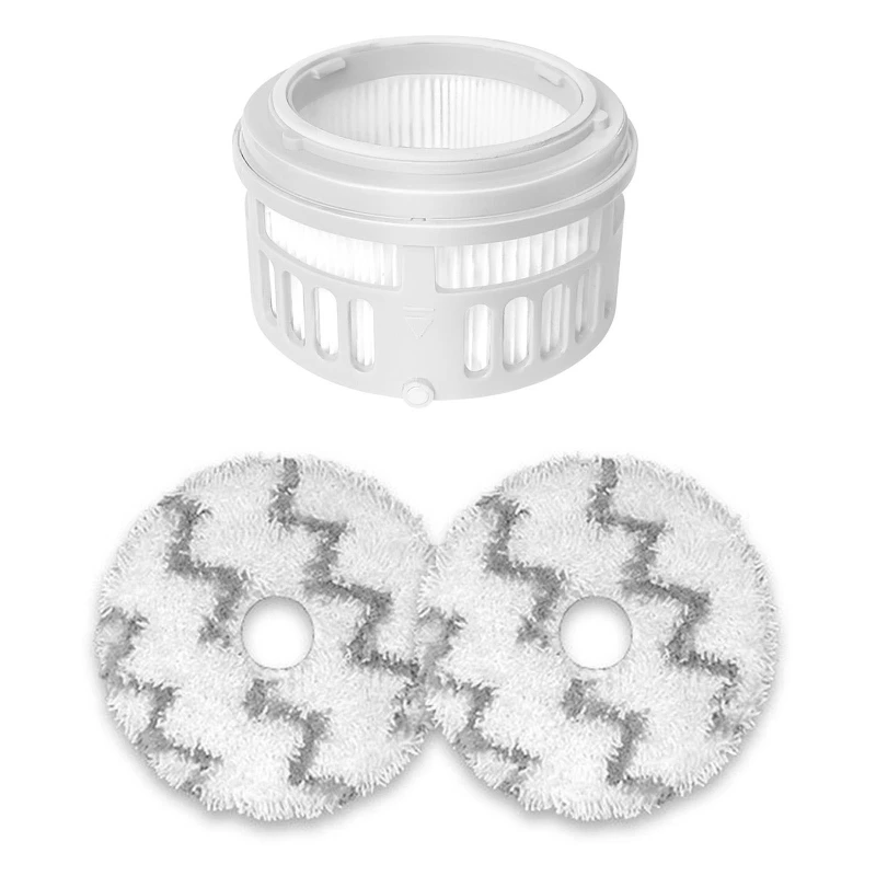 

M2EE Replacement HEPA Filter Mop Cloth Rag Spare Parts For Mijia Handheld