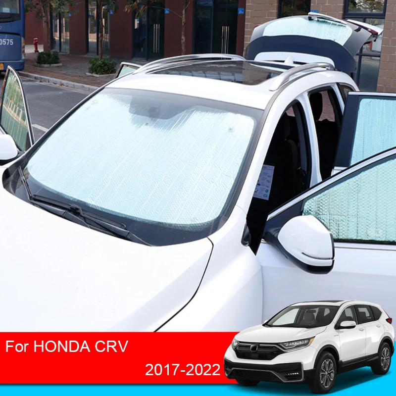 

For Honda CRV 2017-2022 Car Sunshades UV Protection Cover Side Windows Curtain Sun Shade Visor Front Windshield Car Accessories