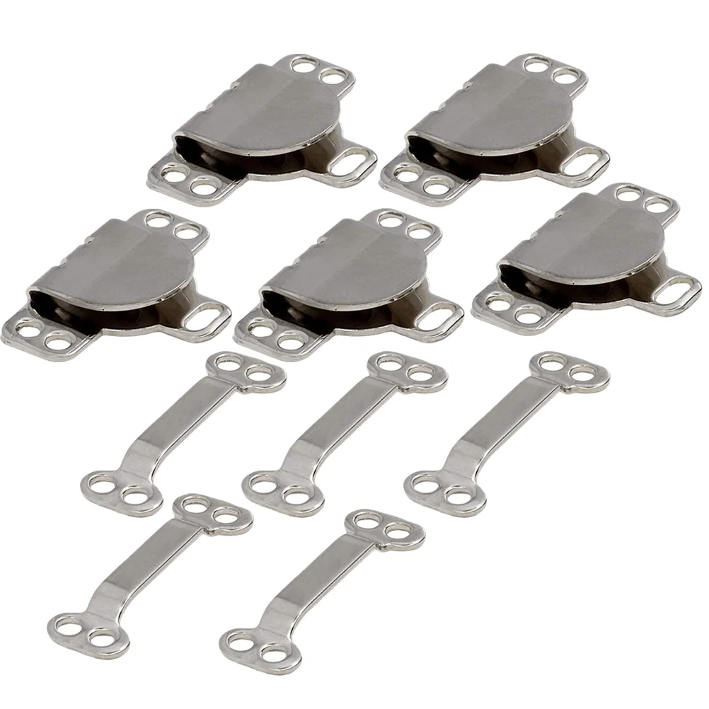 

10 Sets Metal Pant Hooks and Bar DIY Garment Decorations Pant Hook and Eye Closure for Crafting