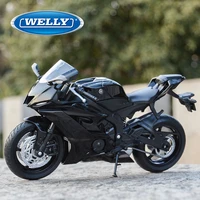 welly 112 2020 yamaha yzf r6 black die cast vehicles collectible hobbies motorcycle model toys