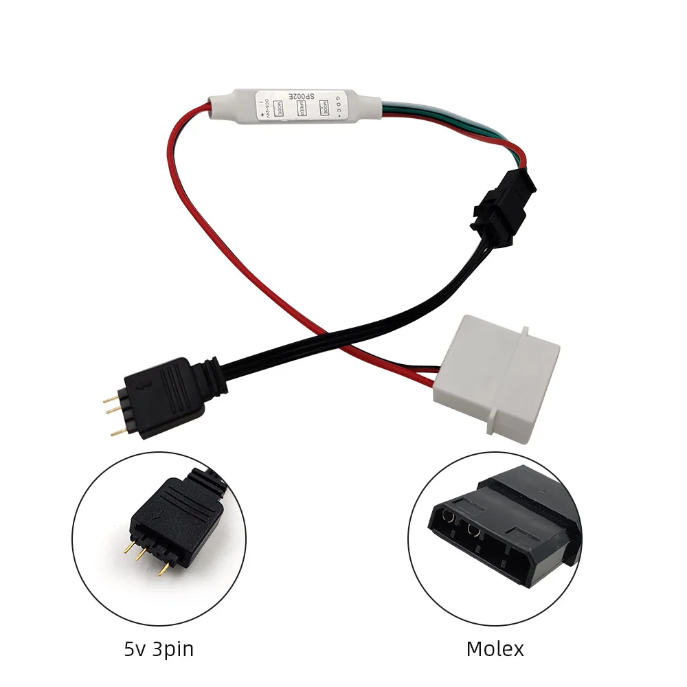 Интерфейс Molex RGB-разъем 12 В 4 контакта большой 4-контактный адаптер кабель питания