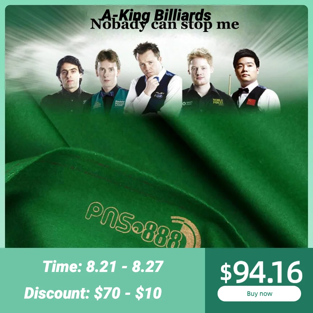 

New PNS High-grade Billiard Tablecloth Home Ball Tablecloth Accessories Australian wool single and double fleece Professional