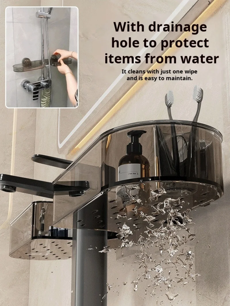 Зеркальная присоска для ванной комнаты