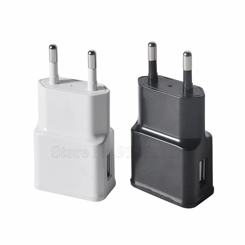 10 шт., настенные дорожные USB-зарядные устройства для телефонов, 5 В, 2 А