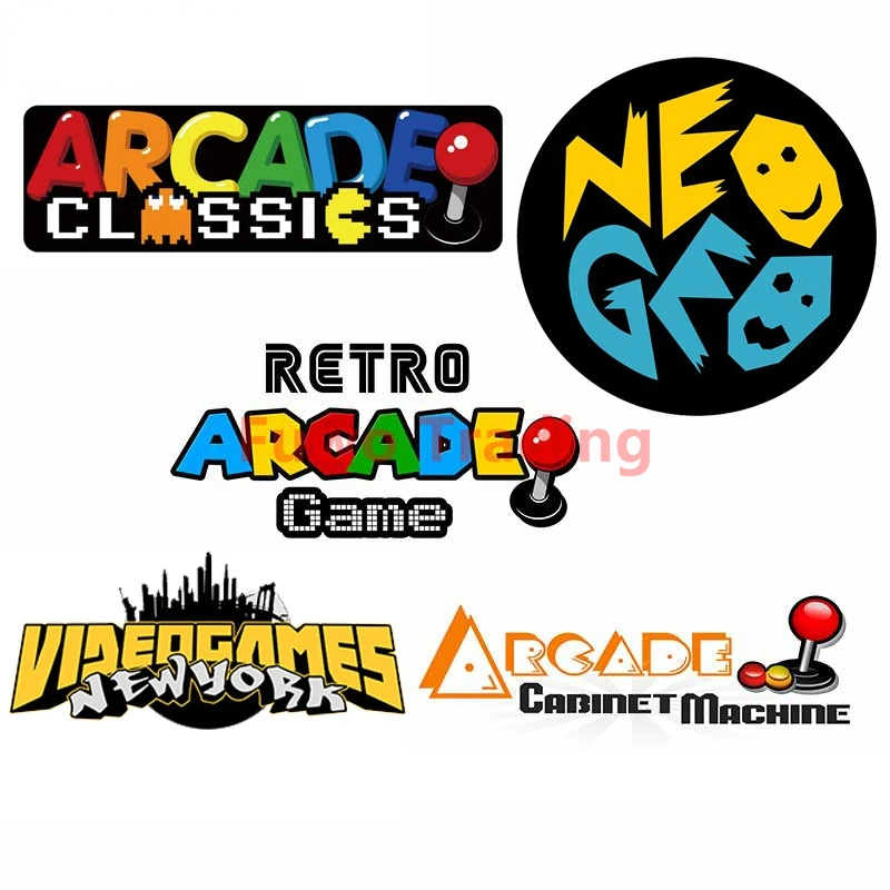 

Fuwo Trading Nostalgic Retro Games ( Arcade Cabinet Machine DIY Car Stickers and Waterproof SUV Decorative Decals)