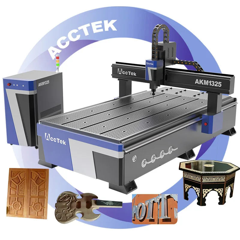 

4*8ft Wood Router 3 Axis CNC 1212 1325 1530 Rotary Spindle 4 Axis Atc CNC Router 3D Wooden Carving Engraving Router