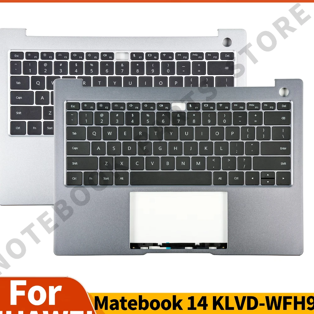 Клавиатура для Matebook 14 KLVD-WFH9 KLVF-16 2021 Упор рук нижние Чехлы новые детали замены