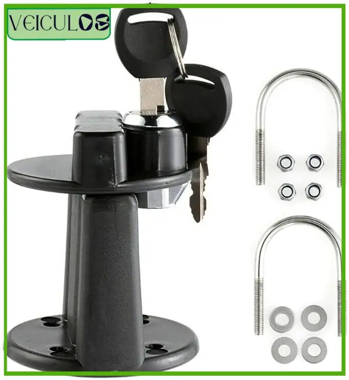 1 комплект пластиковый топливный бак газовый дизельный замок для квадроцикла