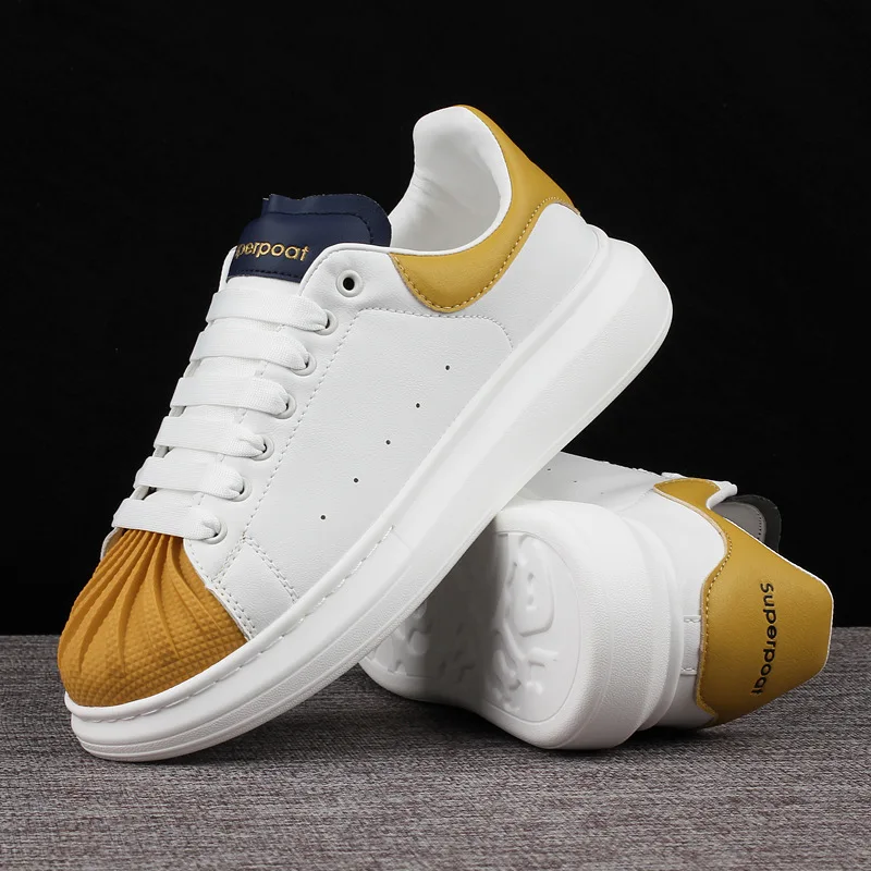 Кроссовки для мужчин и женщин роскошная повседневная обувь белый цвет модные