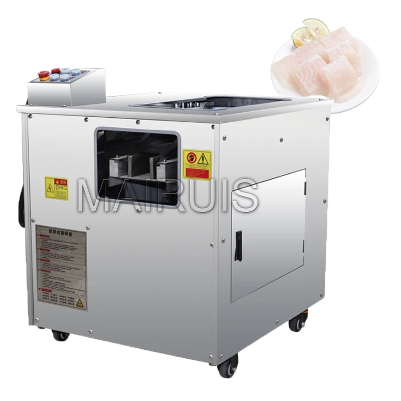 

Industrial Fish Slicer Cooked Salmon Fish Slicing Meat Slicer Machine