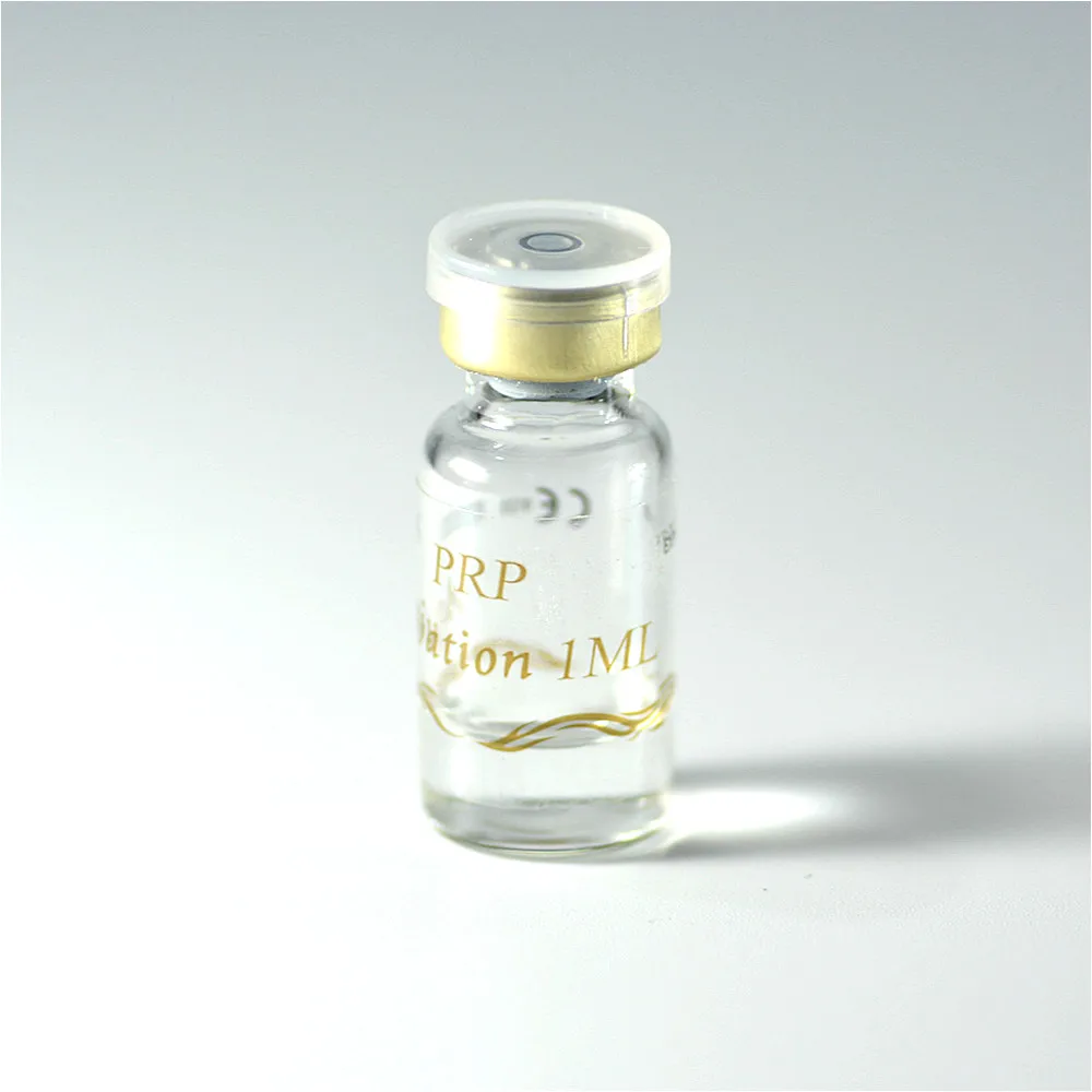 Beauty PRP Activating Liquid Serum Activators For PRP Calcium Chloride Solution 1ml / Vial Sterile Non-toxic Sub-installed