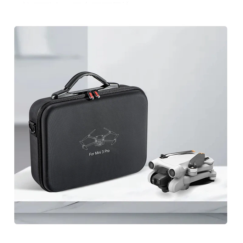 DJI Mini 3 Pro Portable Shoulder Bag PU Carrying Case for DJI Mini 3 Drone Handbag RC Remote Controller Accessories Storage Bag