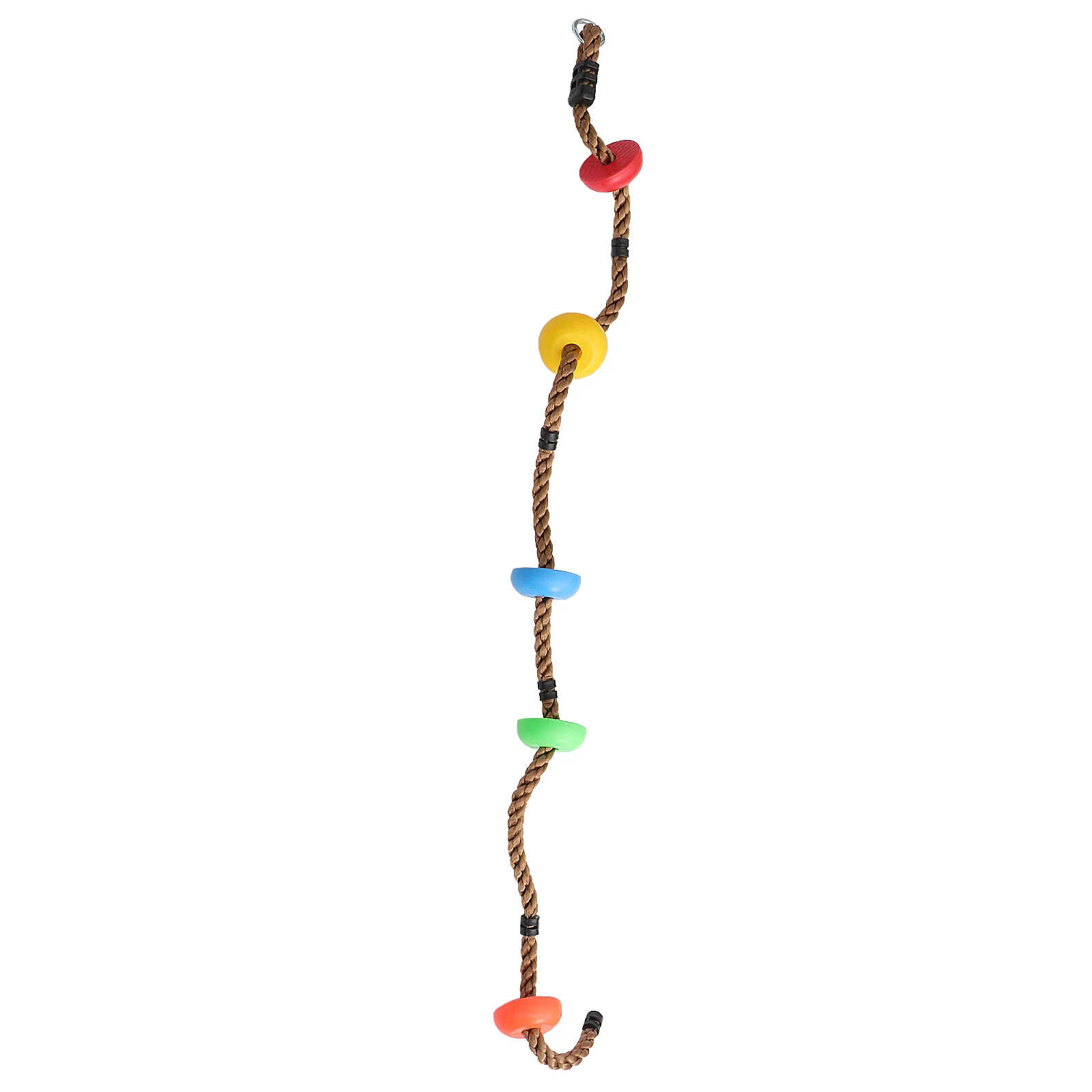 

Climbing Rope with Platform Playground Swing Hanging Tree Swings Climbing for Kids Garden Outdoor Tree Backyard Colorful