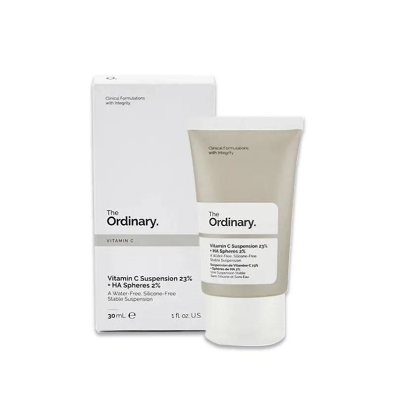 

Ordinary Vitamin C Suspension 23% + HA Spheres 2% Microparticle Essence Moisturizing Brighten Fades Fine Lines Skin Care 30ml