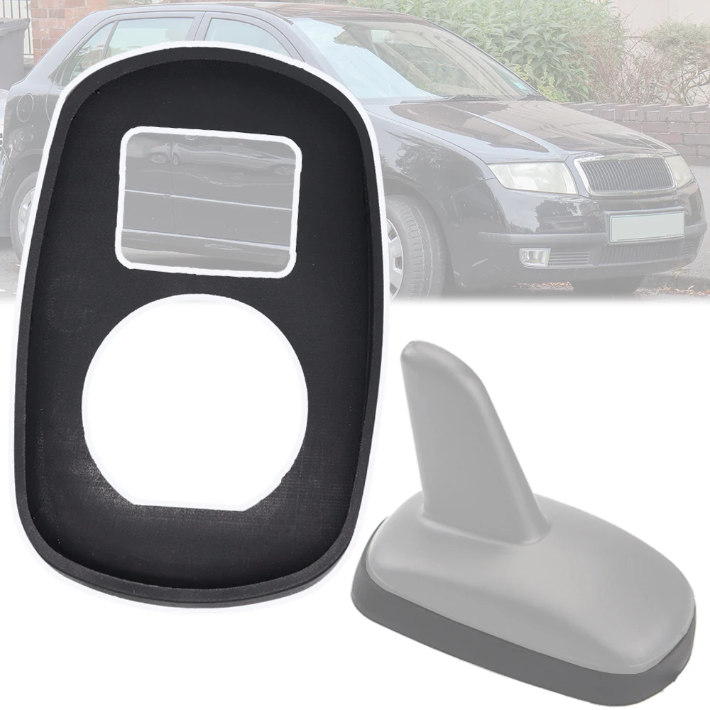 

For Skoda Fabia Mk1 (6Y) 2007 2006 2005 2004 2003 2002 2001 Car Shark Aerial Roof AM/FM Antenna Seal Pad Rubber Base Replacement