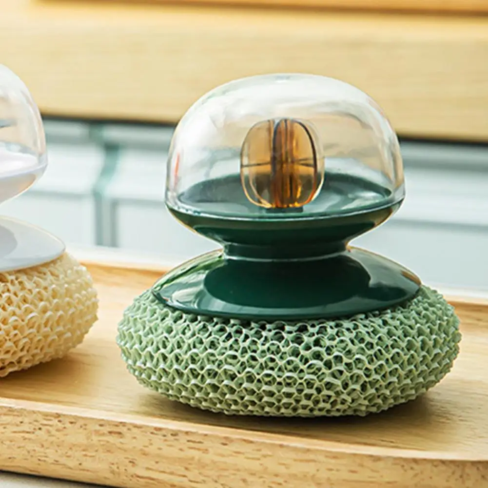 

Soft Convenient Professional Pot Bowl Plate Dish Brush Reusable Cleaning Ball Strong Decontamination for Restaurant