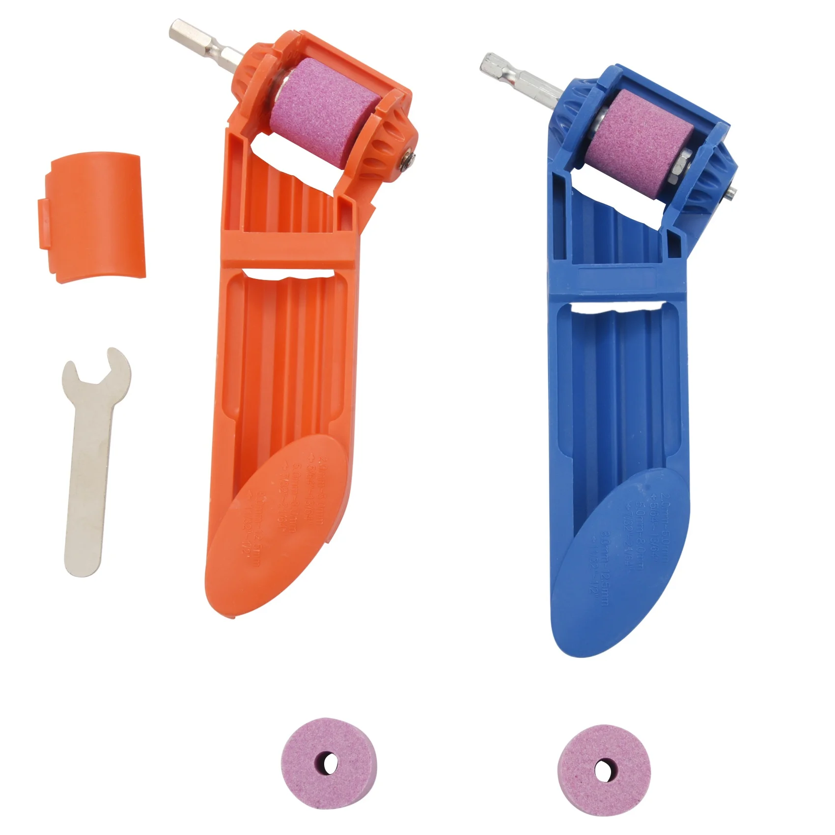 2 набора точилка для сверл портативный алмазный инструмент заточки корундовый