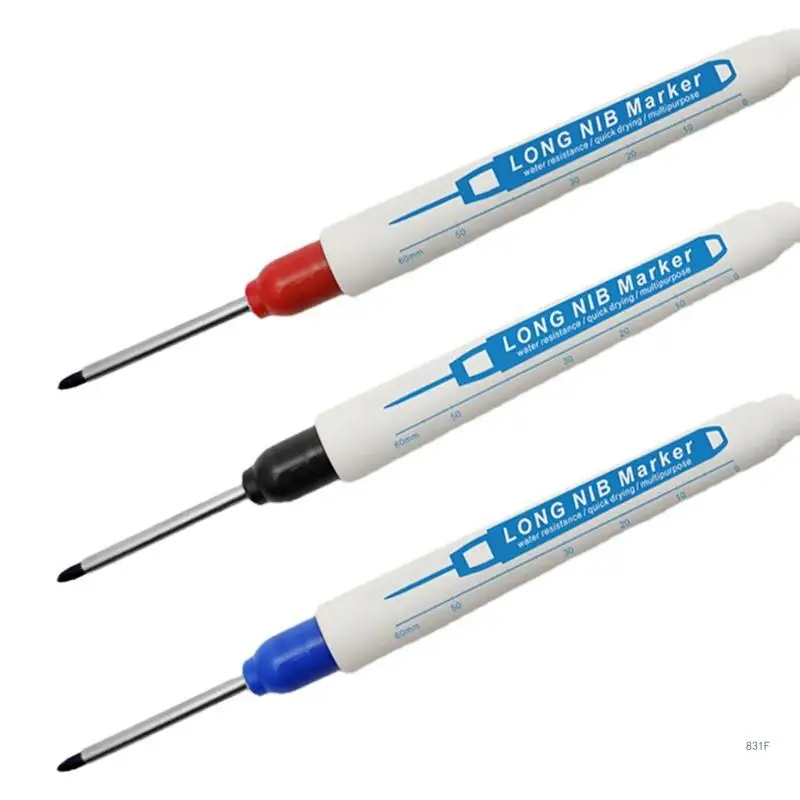 Acrylic Permanent Marker White Paint Pens for Rock Painting Stone Ceramic Tire Metal Leather Glass Carpentry Decoration