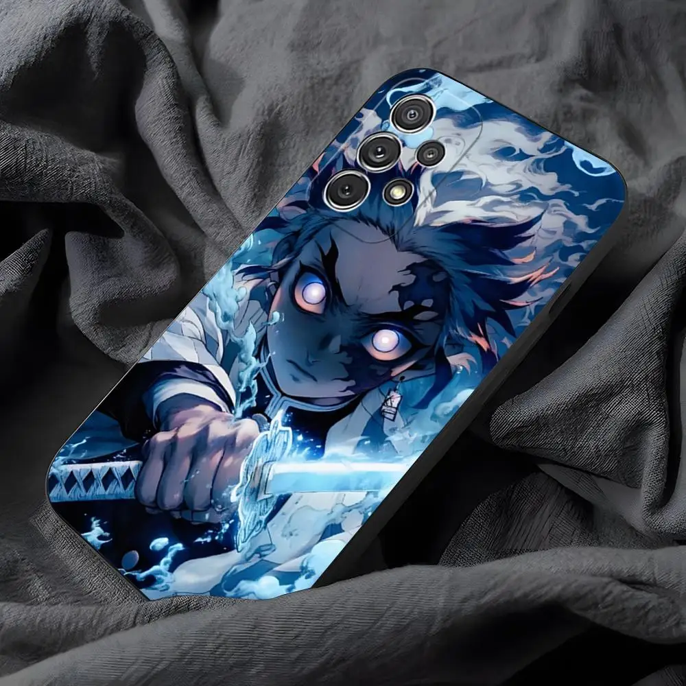 Милый чехол для телефона с аниме рассекающим демонов Samsung Galaxy S10 S22 S23 S20 S30 S21 S7 S9 S8 Pro