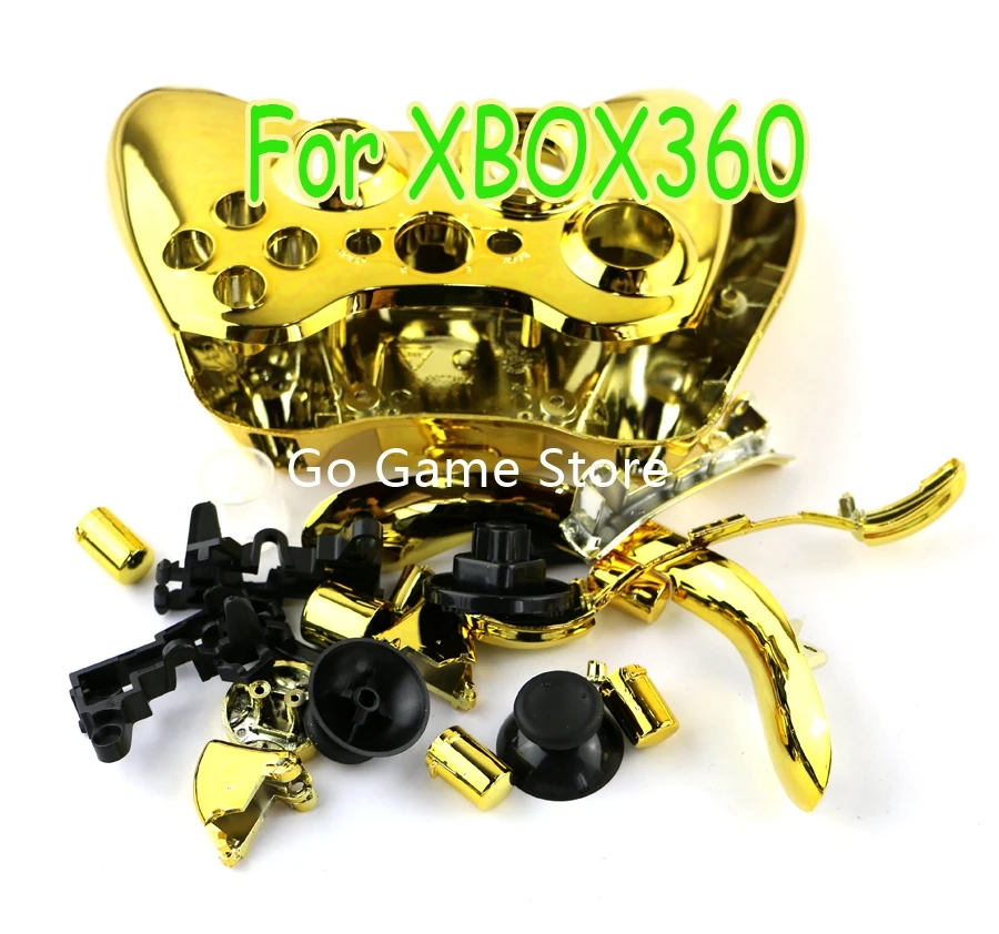 

Хромированный чехол с ручкой и кнопкой для беспроводного контроллера Xbox360 xbox 360