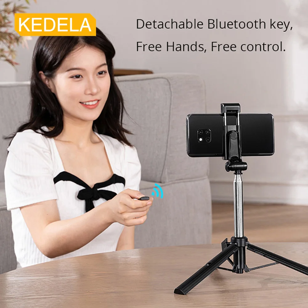

Foldable Wireless Bluetooth Selfie Stick Gimbal Stabilizer Telescopic For Mobile Phone Monopod Tripod Holder With Smartphone
