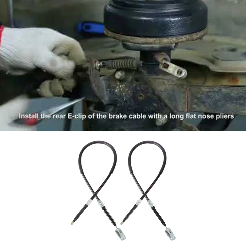 

2 шт. тормозной кабель 42 дюйма для водителя и пассажира 102022101 1020221-01 1019907 для клубного автомобиля DS Gas Electric Golf